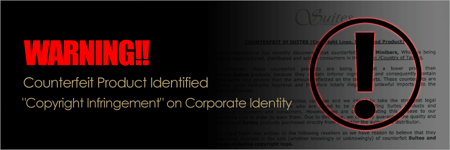 Counterfeit Product Identified